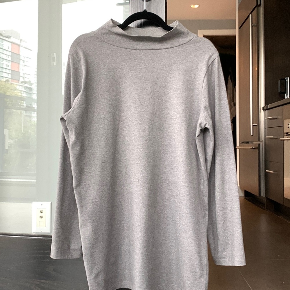 Eileen fisher long grey tunic.